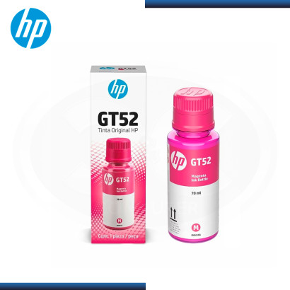 BOTELLA DE TINTA  HP GT52 MAGENTA 70ML (PN:M0H55AL)