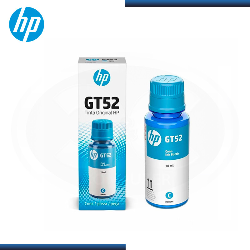 BOTELLA DE TINTA  HP GT52 CYAN 70ML (PN:M0H54AL)