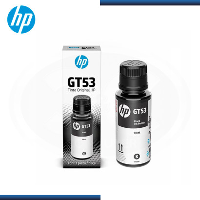 BOTELLA DE TINTA  HP GT53 BLACK 90ML (PN:1VV22AL)