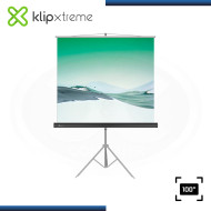 ECRAN KLIP XTREME KPS-103 PANTALLA 100" (2.00mm x 1.50mm) CON TRIPODE RETRACTIL
