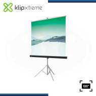 ECRAN KLIP XTREME KPS-103 PANTALLA 100" (2.00mm x 1.50mm) CON TRIPODE RETRACTIL