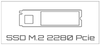 SSD M.2 2280 PCIE C&C COMPUTER